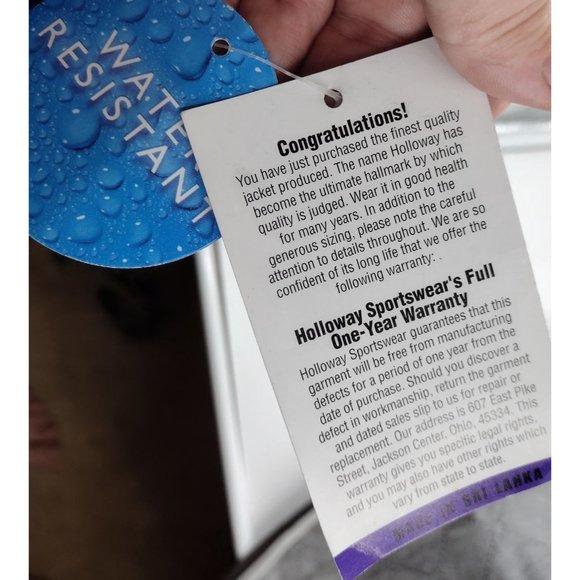 Holloway Ladies Regal Blue/White Jacket M - Picture 5 of 11